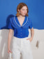 Aegean Trim Blouse