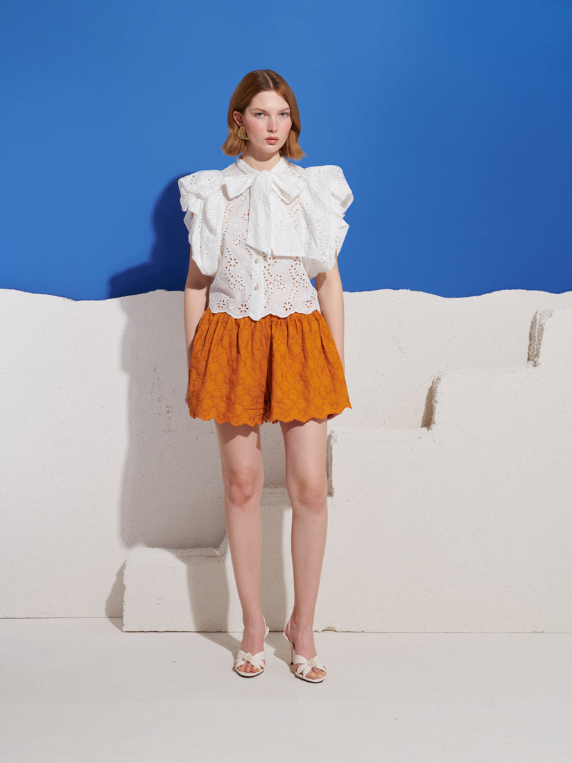 Sofia Bow Blouse