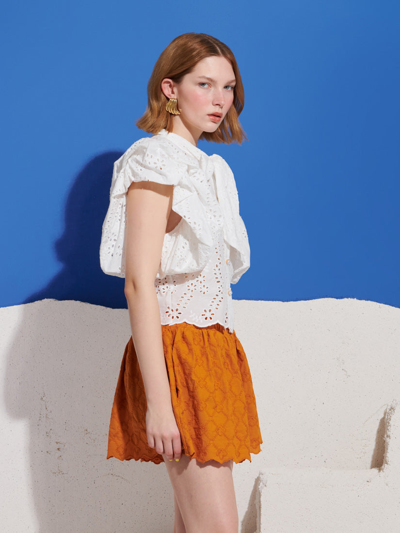 Sofia Bow Blouse