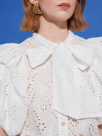 Sofia Bow Blouse