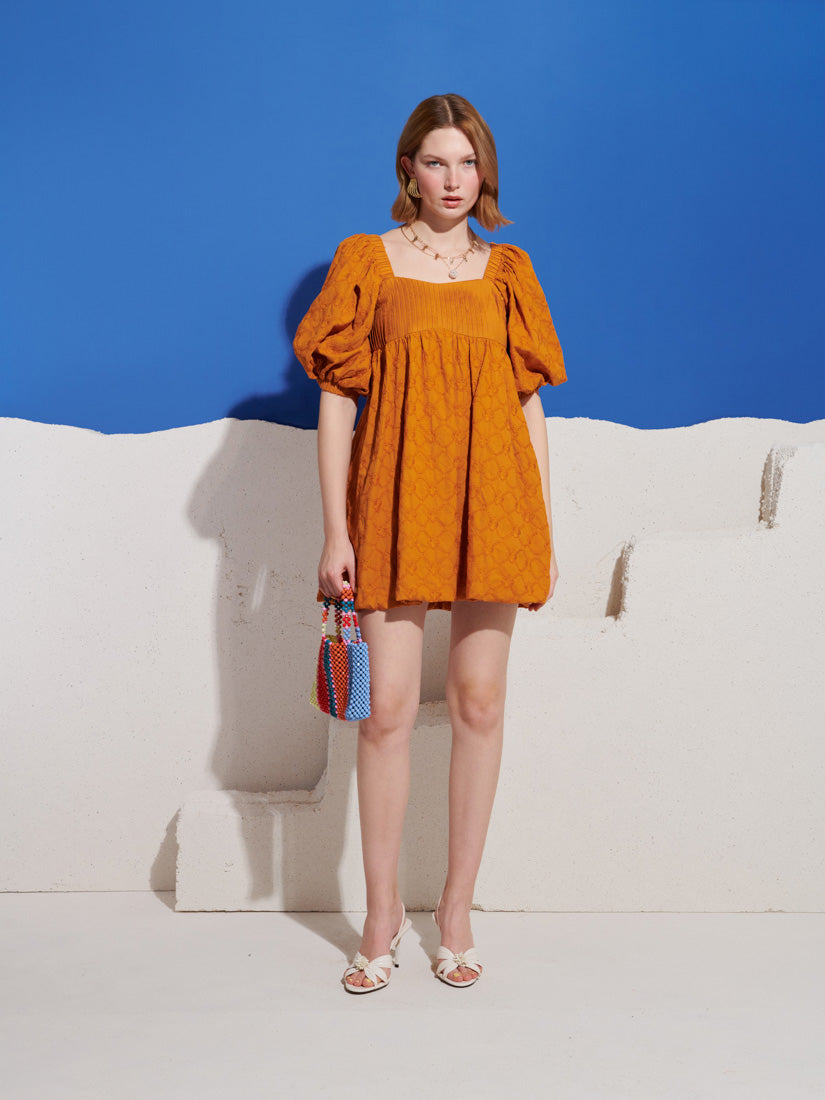 Orange Blossom Mini Dress