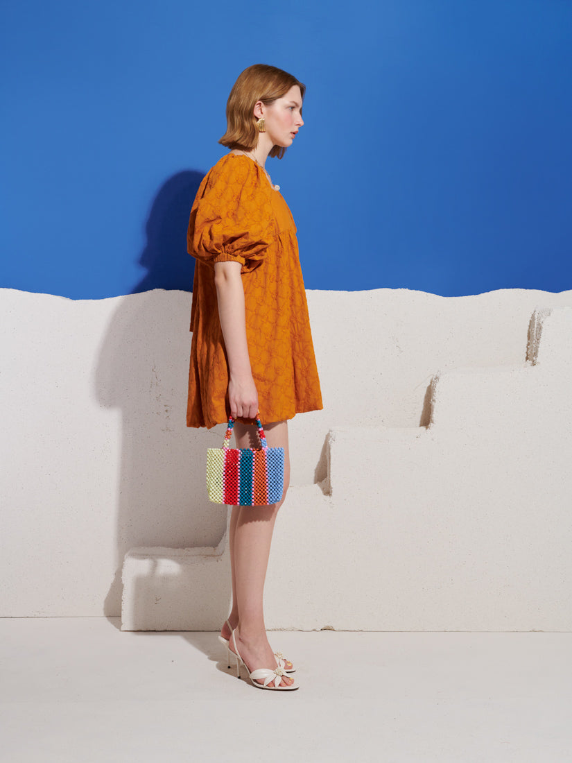 Orange Blossom Mini Dress