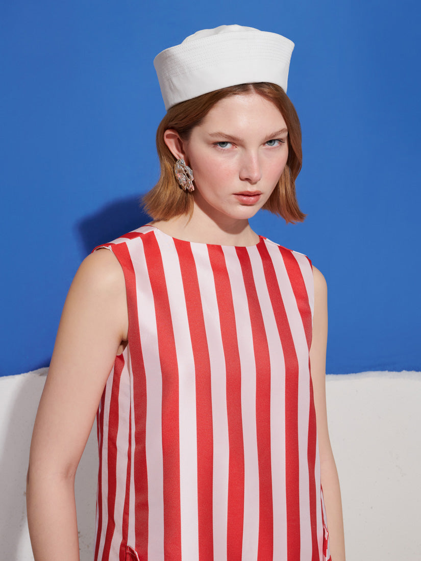 Tinos Stripe Mini Dress