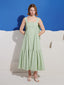 Caper Stripe Maxi Dress