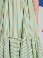 Caper Stripe Maxi Dress