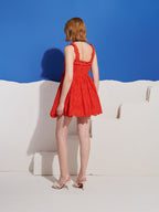 Saffron Trim Mini Dress